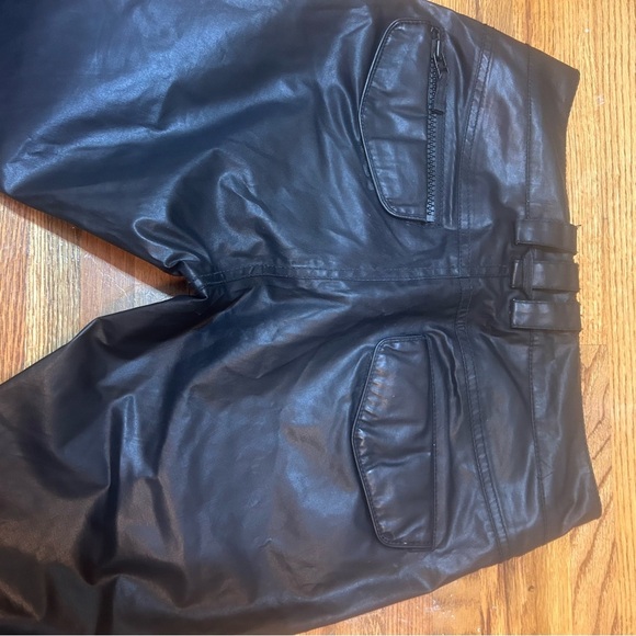 B by Burton Snowboard Ski Pants Black with Yellow Lining Mens Small - Picture 5 of 10